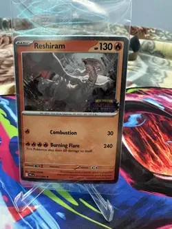 Pokemon Phantasmal Flames Reshiram 017/094 Promo Stamped Sealed TCG - Image 1