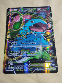 Pokemon Venasaur EX XY123 Black Star Promo LP - Image 1
