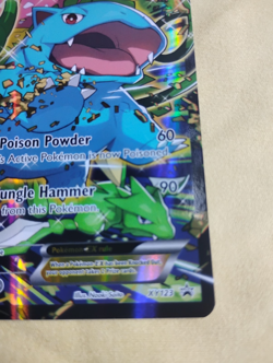 Pokemon Venasaur EX XY123 Black Star Promo LP - Image 2