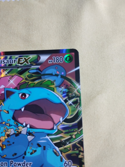 Pokemon Venasaur EX XY123 Black Star Promo LP - Image 5