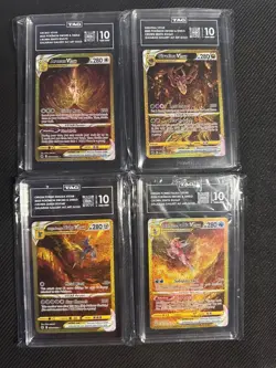 Tag 10 Full Set Crown Zenith Gold VSTAR Galarian Gallery GG67 GG68 GG69 GG70 - Image 1
