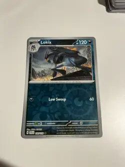 Reverse Holo Lokix 100/159 Uncommon SV09: Journey Together Pokemon - Image 1