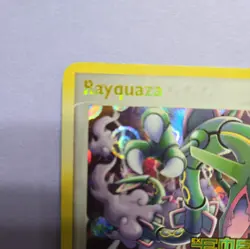 RAYQUAZA 2005 POKEMON EX EMERALD STAMPED RARE HOLO 9/106 Q5677 - Image 3