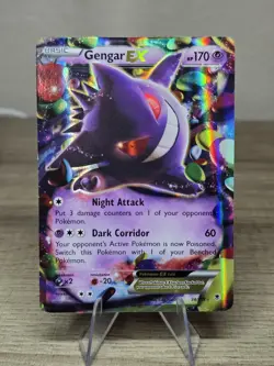 Pokemon TCG Gengar EX 34/119 Ultra Rare Holo, XY - Phantom Forces - Image 3