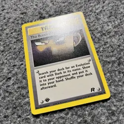 The Boss’s Way 1st edition Team Rocket 73/82 WOTC vintage Pokemon - Image 2