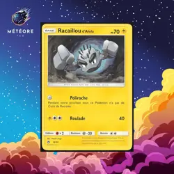 Carte Pokemon Racaillou d'Alola 18/40 Promo McDonald's 2018 Francais - Image 1