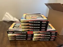 Pokemon TCG Scarlet & Violet Prismatic Evolutions Poster Collection Box - Image 1