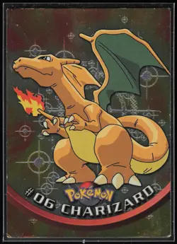 Pokemon TCG TOPPS Charizard #6 Foil - Image 1