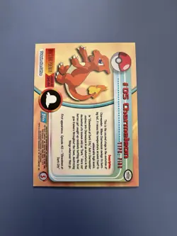 Charmeleon Holo #05 Topps TV Animation Edition Pokemon 1999 - Image 2