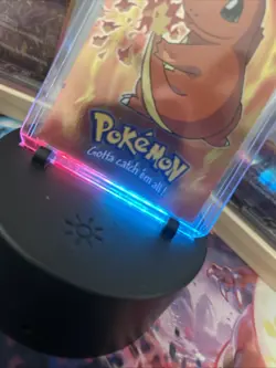 Pokemon The First Movie Charmander E4 of 12 Textured Holo Topps 1999 LP ZD1 - Image 5