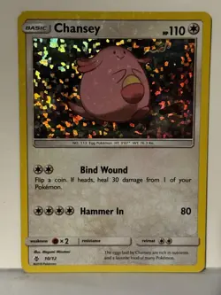Chansey - 10/12 010/012 McDonald's Promos 2018 NM Pokemon Fast Shipping - Image 1