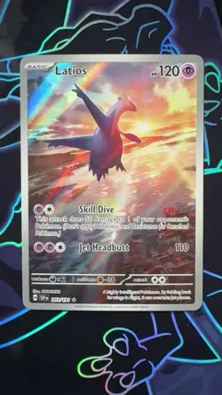 Pokemon TCG Latios 203/191 S&V Surging Sparks FA Illustration - Image 1