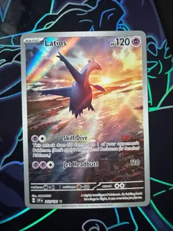 Pokemon TCG Latios 203/191 S&V Surging Sparks FA Illustration - Image 2