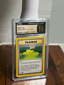 (POP 4)CGC 10 Pristine Healing Field 61/64 Neo Revelation 1st Edition Pokemon - Image 2