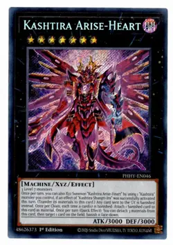 Yu-Gi-Oh! Kashtira Arise-Heart PHHY-EN046 Secret Rare - Image 1
