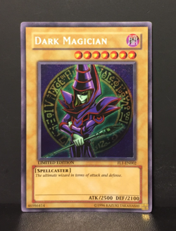 Dark Magician | Secret Rare | FL1 | moderat bespielt | english | Yu-Gi-Oh #1 - Image 1