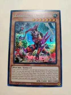 Yugioh! Kashtira Fenrir MP23-EN163 1st Ed Prismatic Secret Rare NM - Image 1