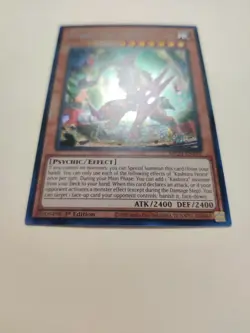 Yugioh! Kashtira Fenrir MP23-EN163 1st Ed Prismatic Secret Rare NM - Image 2