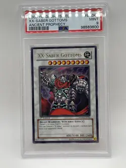 XX-Saber Gottoms PSA 9 MINT 1st Edition ANPR-EN044 Ultra Rare Yugioh Ancient Pro - Image 2