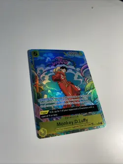 One Piece Monkey.D.Luffy OP07-109 English Holo Two Legends NM - Image 3