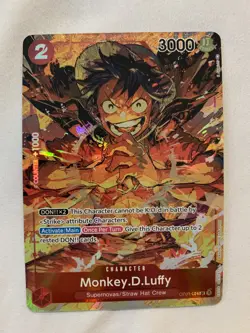 Monkey.D.Luffy OP01-024 Parallel Alt Art Romance Dawn One Piece TCG ENGLISH - Image 1