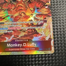 2022 One Piece Romance Dawn Monkey.D.Luffy Alternate Art #OP01-024 - Image 5
