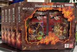 One Piece: Illustration Box Vol. 5 - Lot Of 5 - Factory Sealed - Image 1