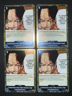One Piece If I Bowed Down to Power OP13-057 R (Playset of 4) OP-13 English - Image 1