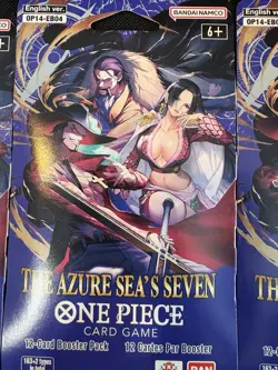 One Piece Illustration Box VOL 5 & 6 With 5 OP-14 Booster Sleeve Packs SEALED - Image 4
