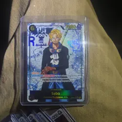 2025 One Piece (EN) Sabo SEC Parallel #OP13-120 Carrying On His Will Degree 10!! - Image 1