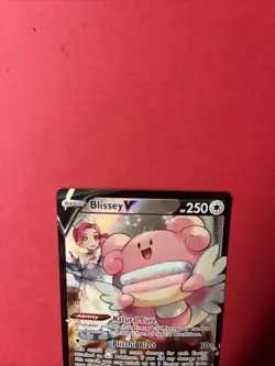 Pokemon TCG Blissey v Full Art Holo Card TG22/TG30 Near Mint Pack Fresh - Image 3