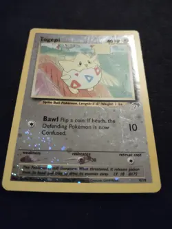Togepi 4/18 Pokemon Trading Card Game Southern Islands Lightly Played TCG LP - Image 1