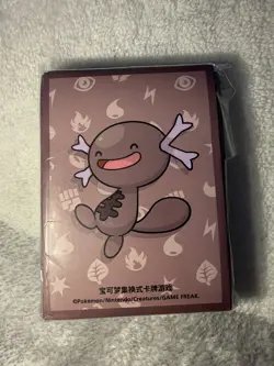 Pokemon Simplified Chinese Exclusive Card Sleeve (64 Pieces) Wooper - Image 1