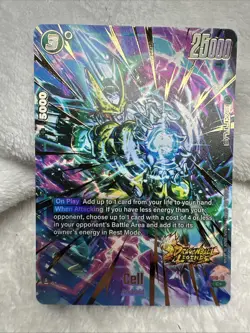 Cell FS10-10 Gold Alternate Art Dragon Ball Super Fusion World Giblet- Card Only - Image 1