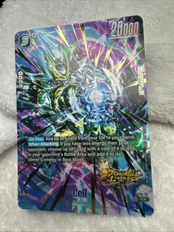 Cell FS10-10 Gold Alternate Art Dragon Ball Super Fusion World Giblet- Card Only - Image 3