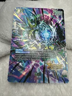 Cell FS10-10 Gold Alternate Art Dragon Ball Super Fusion World Giblet- Card Only - Image 4