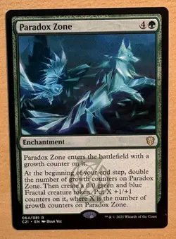 MTG Paradox Zone Card, Commander 2021 - Image 1