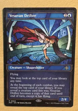 MTG Vesuvan Drifter Card, Showcase, March Of The Machine, Aftermath - Image 1