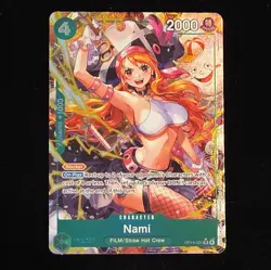 One Piece TCG Nami OP14-031 Alt Art AA Card Game CCG English - Image 1
