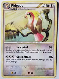 Pidgeot 30/95 VLP - RARE Call Of Legends Pokemon Card - $2 Combined Shipping - Image 1