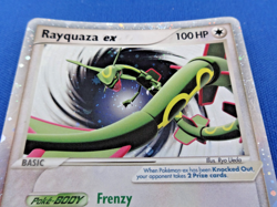 Pokemon Rayquaza EX 039 Black Star Promo Holo Card - Very Good Condition - Image 5