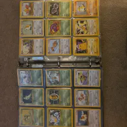 Pokemon Cards Binder Holo Vintage Rare Cards Charizard. - Image 3
