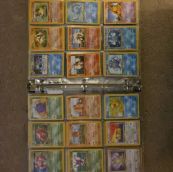 Pokemon Cards Binder Holo Vintage Rare Cards Charizard. - Image 5