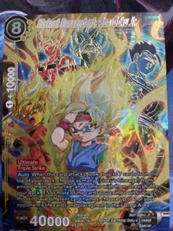 Dragon Ball Super Card Game Distant Descendant Son Goku Jr BT4-123 SCR - Image 3