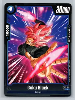 Goku Black FB01-038 C Battle Card Dragon Ball Super TCG - Image 1