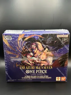ONE PIECE CARD GAME THE AZURE SEA'S SEVEN BOOSTER BOX OP14 ENGLISH Sealed - Image 1