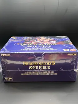 ONE PIECE CARD GAME THE AZURE SEA'S SEVEN BOOSTER BOX OP14 ENGLISH Sealed - Image 3