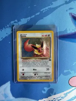 Eevee 11 LV. 7 #133 Black Star Promo Holo Pokemon Card NM VINTAGE WOTC - Image 1