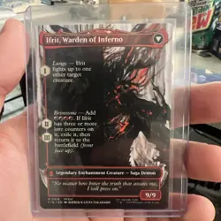 Clive, Ifrit's Dominant Borderless Final Fantasy MTG Card Magic: The Gathering - Image 2