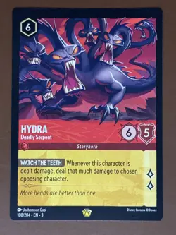 Hydra #108/204 Into the Inklands Disney_lorcana Card TCG - Image 1